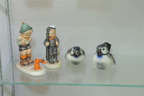 GROUP OF FOUR HUMMEL AND GOEBEL