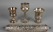 GROUP OF FOUR ITEMS OF JUDAIC
