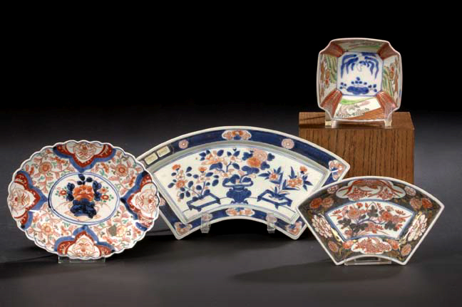 Group of Four Japanese Imari