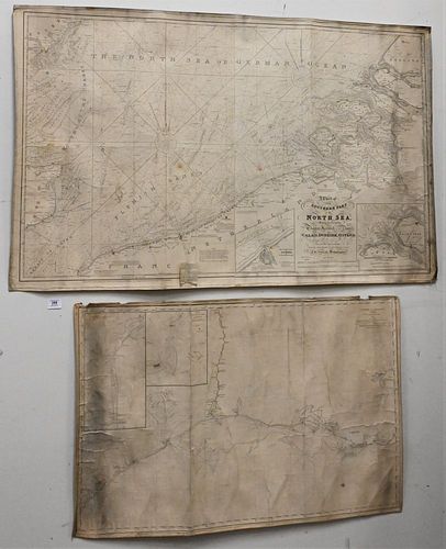 GROUP OF FOUR MAPS, TO INCLUDE A