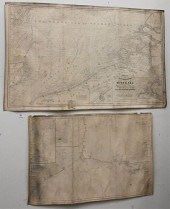 GROUP OF FOUR MAPS, TO INCLUDE