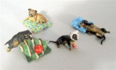 Group of four miniature Austri