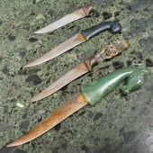 GROUP OF FOUR MUGHAL STYLE DAG