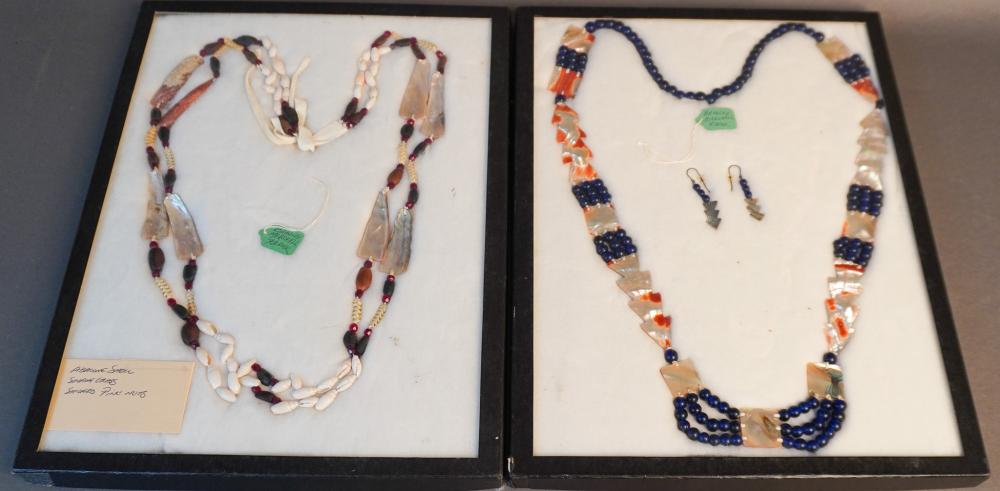 GROUP OF FOUR NATIVE AMERICAN AND