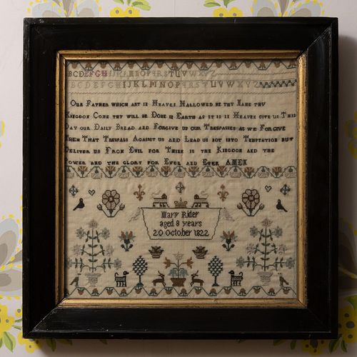 GROUP OF FOUR NEEDLEWORK