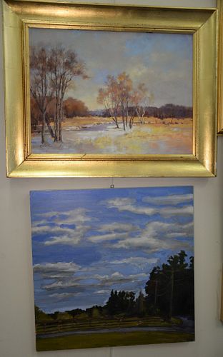 GROUP OF FOUR OLD LYME SCHOOL