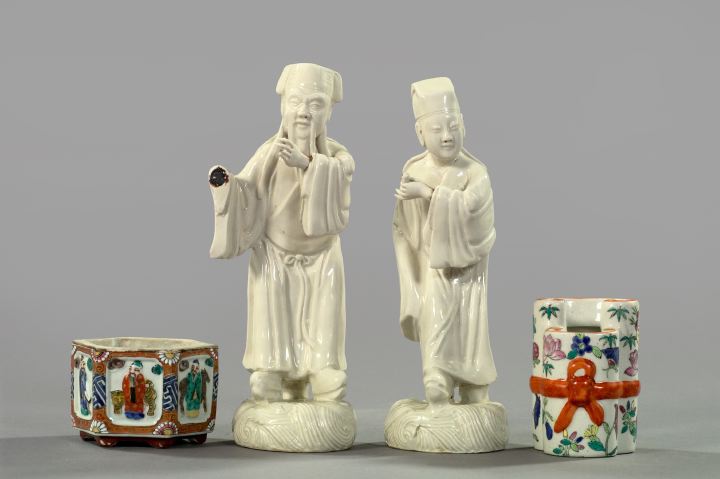 Group of Four Oriental Porcelain
