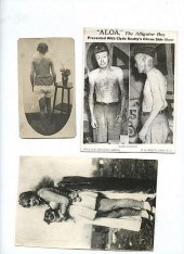 GROUP OF FOUR PHOTOS OF ALLIGA