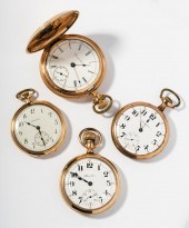 GROUP OF FOUR POCKET WATCHESGr
