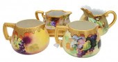 GROUP OF FOUR PORCELAIN CIDER