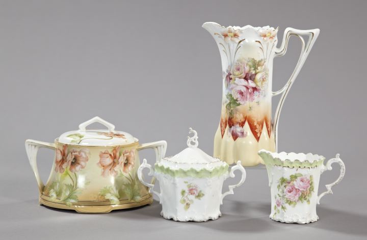 Group of Four Porcelain Items, 
