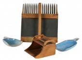 GROUP OF FOUR PRIMITIVE AMERIC