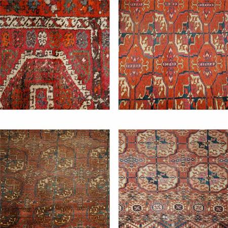Group of Four Rugs 	 