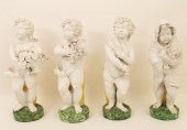 GROUP OF FOUR SEASONS TERRACOT