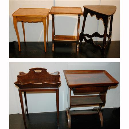 Group of Four Side Tables