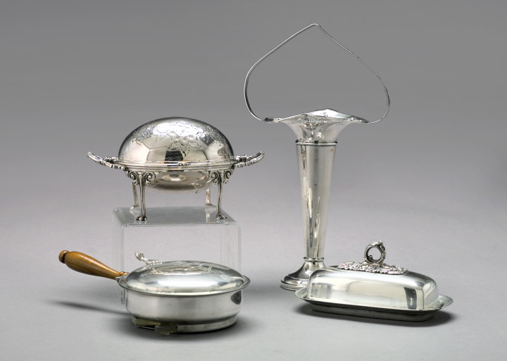 Group of Four Silver Items, 