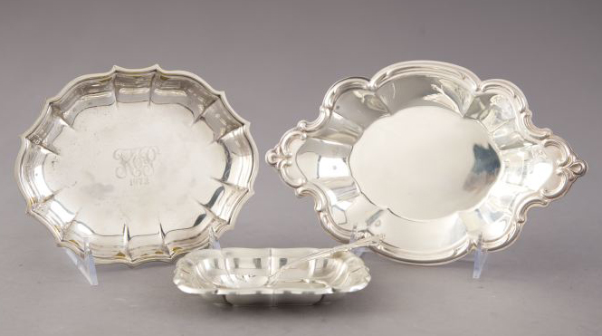 Group of Four Silver Items, 