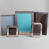 GROUP OF FOUR SILVER PICTURE F