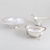 GROUP OF FOUR SILVER SERVING W