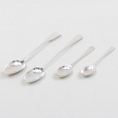 GROUP OF FOUR SILVER SERVING S