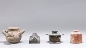 Group of four small antique In