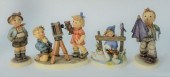 GROUP OF FOUR SMALL HUMMEL'S,
