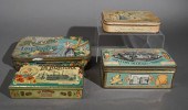 GROUP OF FOUR SPANISH BISCUIT