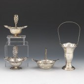 GROUP OF FOUR STERLING SILVER
