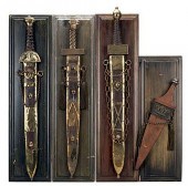 GROUP OF FOUR SWORDS USED IN "