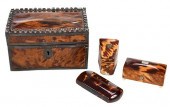 GROUP OF FOUR TORTOISESHELL MI