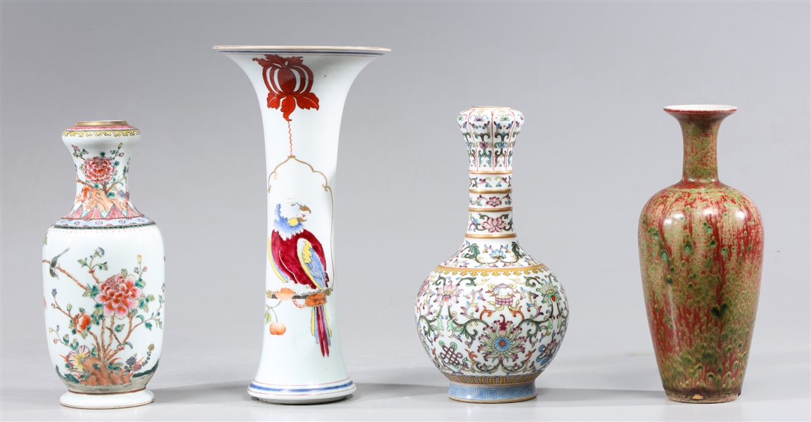Group of four various Chinese