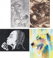 Group of four various decorati
