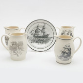 GROUP OF FOUR WEDGWOOD TRANSFE