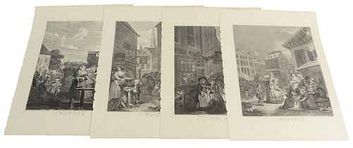 GROUP OF FOUR WILLIAM HOGARTH