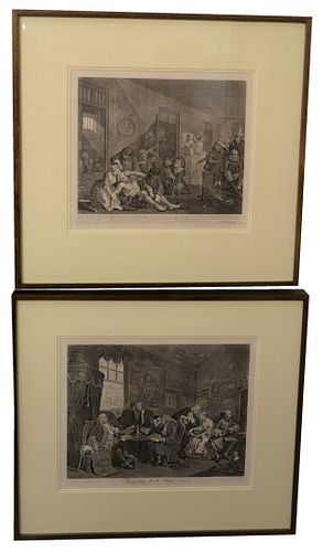 GROUP OF FOUR WILLIAM HOGARTH
