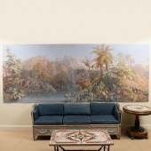 GROUP OF FOUR ZUBER WALLPAPER