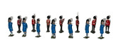 GROUP OF FOURTEEN GERMAN CAST