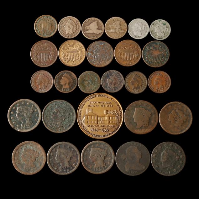 GROUP OF FRACTIONAL 19TH AND