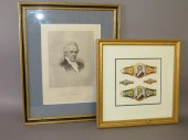 GROUP OF FRAMED JAMES BUCHANAN