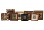 GROUP OF FRAMED PRAYER CARDSGr
