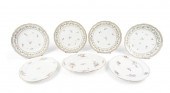 GROUP OF FRENCH PORCELAIN PLAT