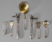Group of French Silver Flatwar