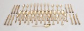 GROUP OF FRENCH SILVER-GILT FL