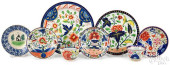 GROUP OF GAUDY DUTCH PORCELAIN