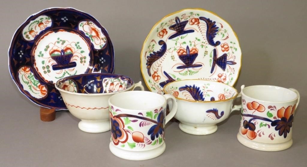 GROUP OF GAUDY WELSHca. 1860; two