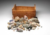 GROUP OF GEOLOGICAL SPECIMENS