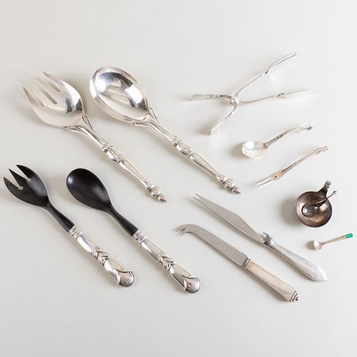 GROUP OF GEORG JENSEN SILVER