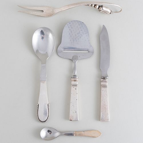 GROUP OF GEORG JENSEN SILVER