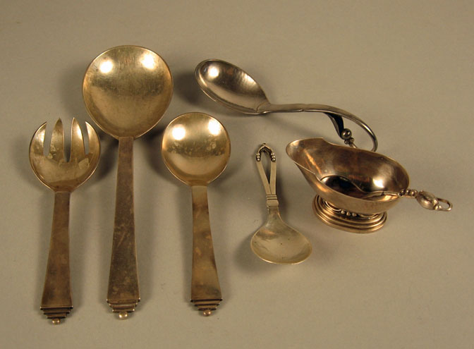 Group of Georg Jensen silver