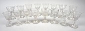 GROUP OF GEORGIAN GLASSWARE, 1